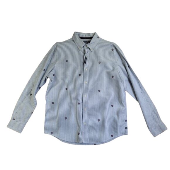Chaps Heritage Striped Button Down Shirt Men's Large NWT Long Sleeve Casual - Picture 13 of 13